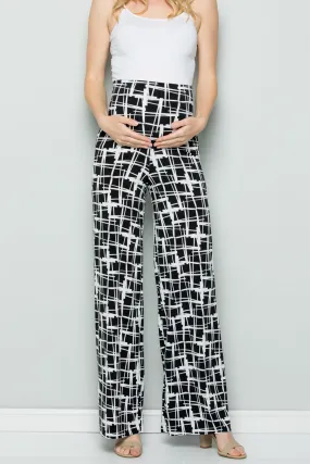 Barbara Checkered Palazzo Pants