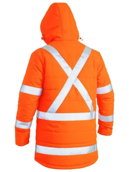 Bisley Taped Hi-Vis Puffer Jacket