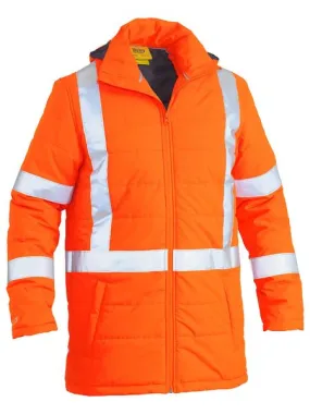 Bisley Taped Hi-Vis Puffer Jacket