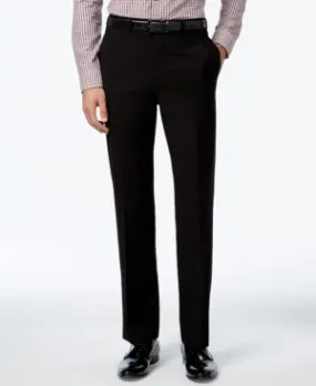 Calvin Klein Mens Slim fit Dress Pants 28 / 30 Black Solid