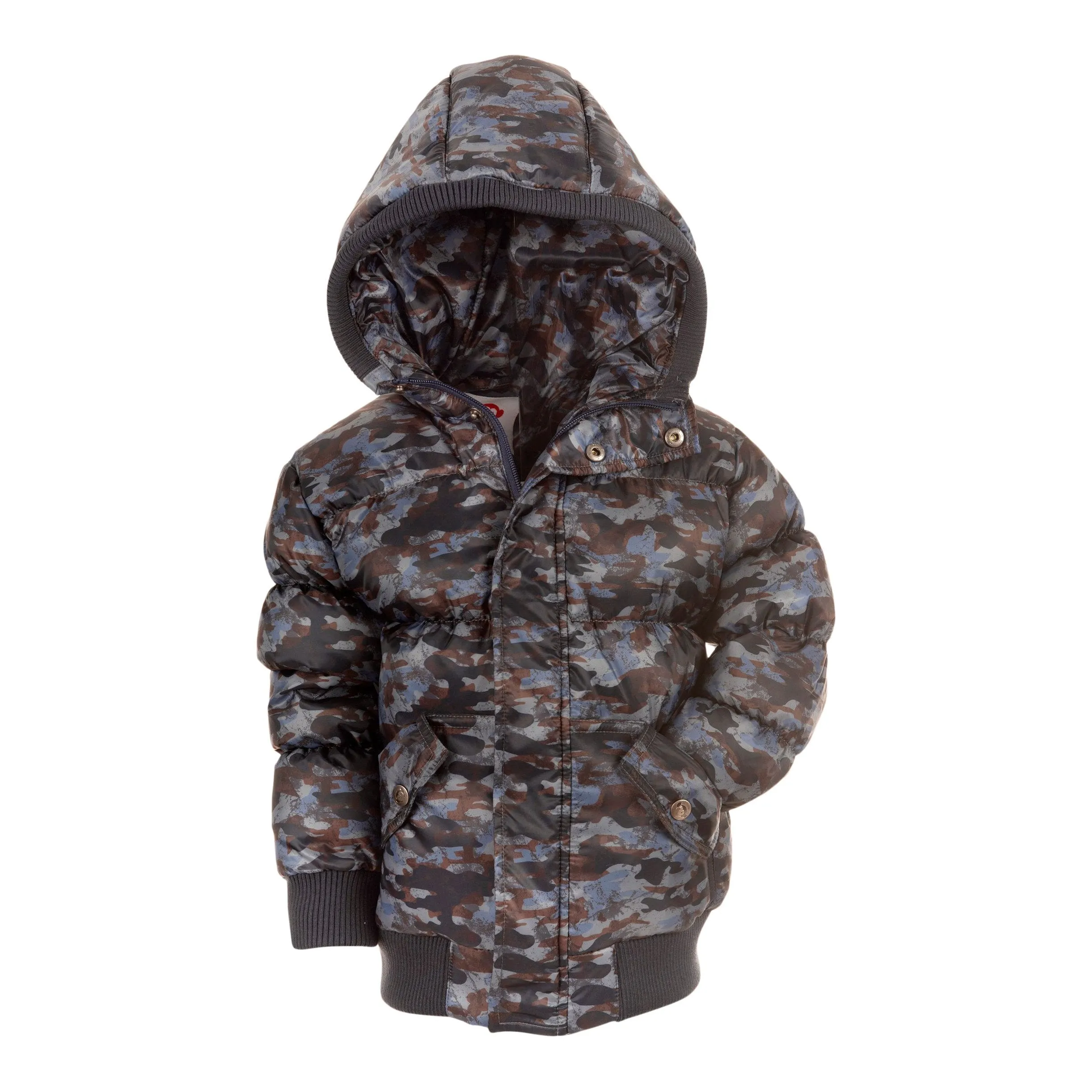 Camo Puffer Jacket