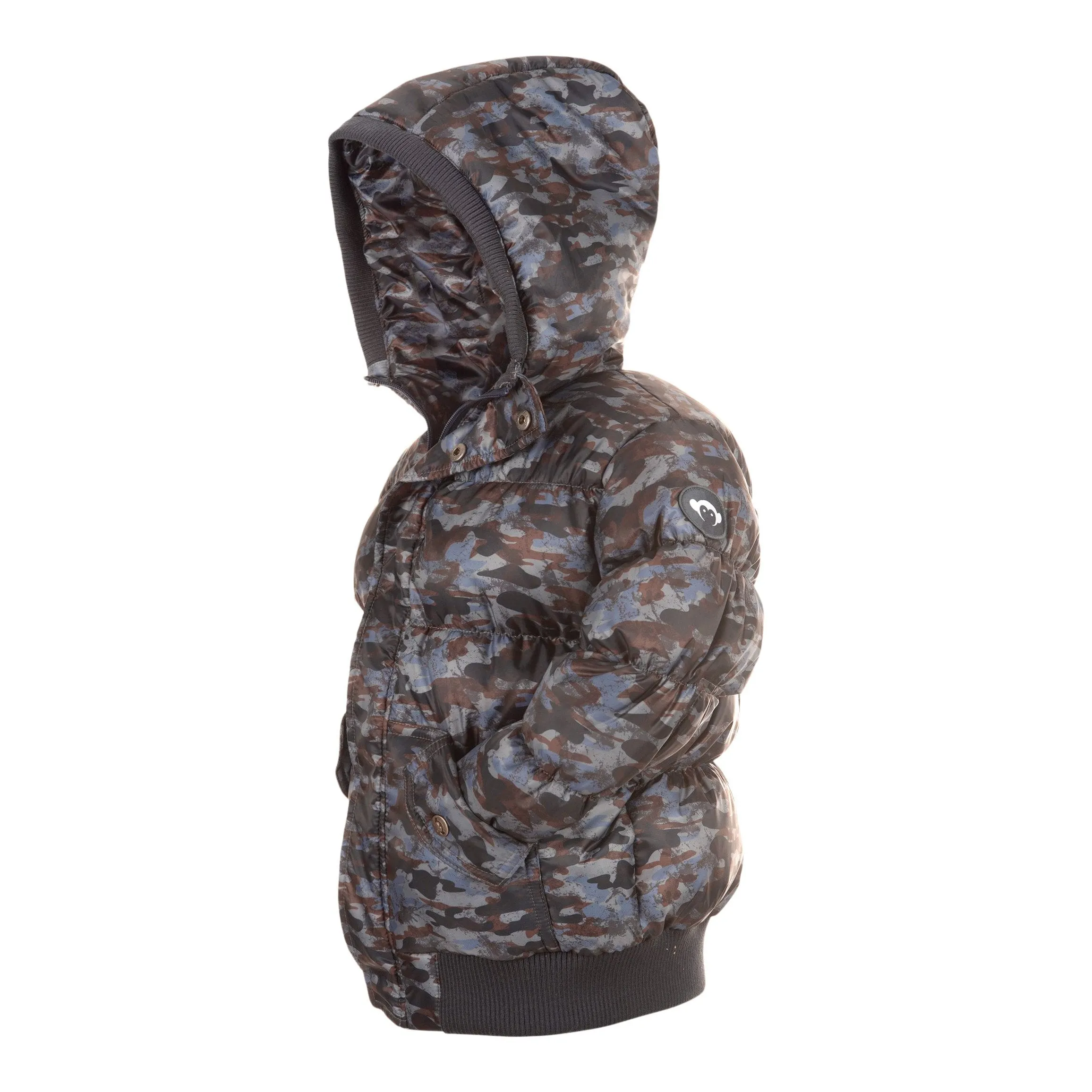 Camo Puffer Jacket