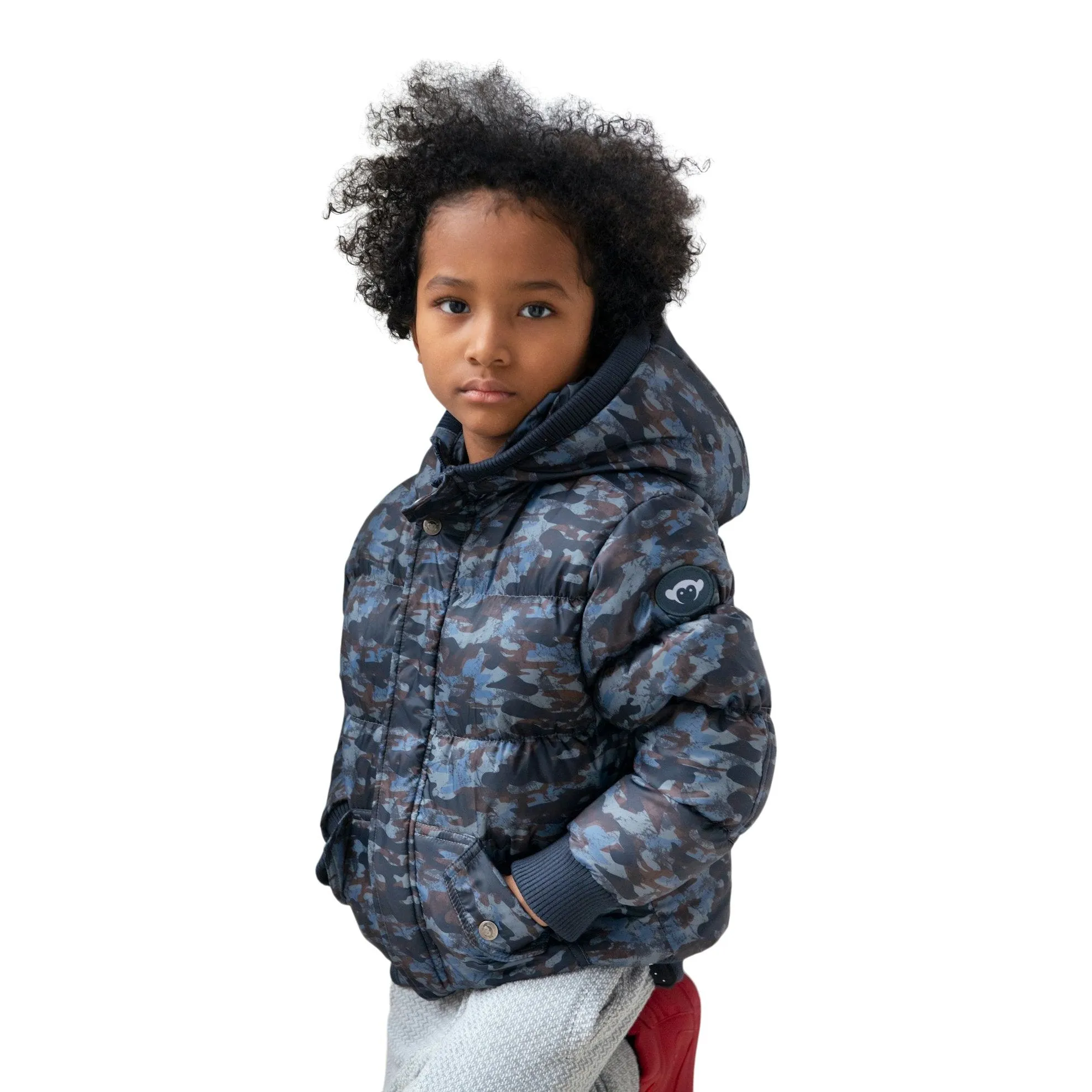 Camo Puffer Jacket