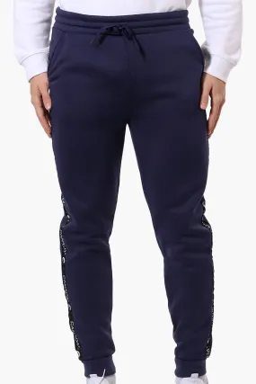 Canada Weather Gear Side Detail Tie Waist Joggers - Navy