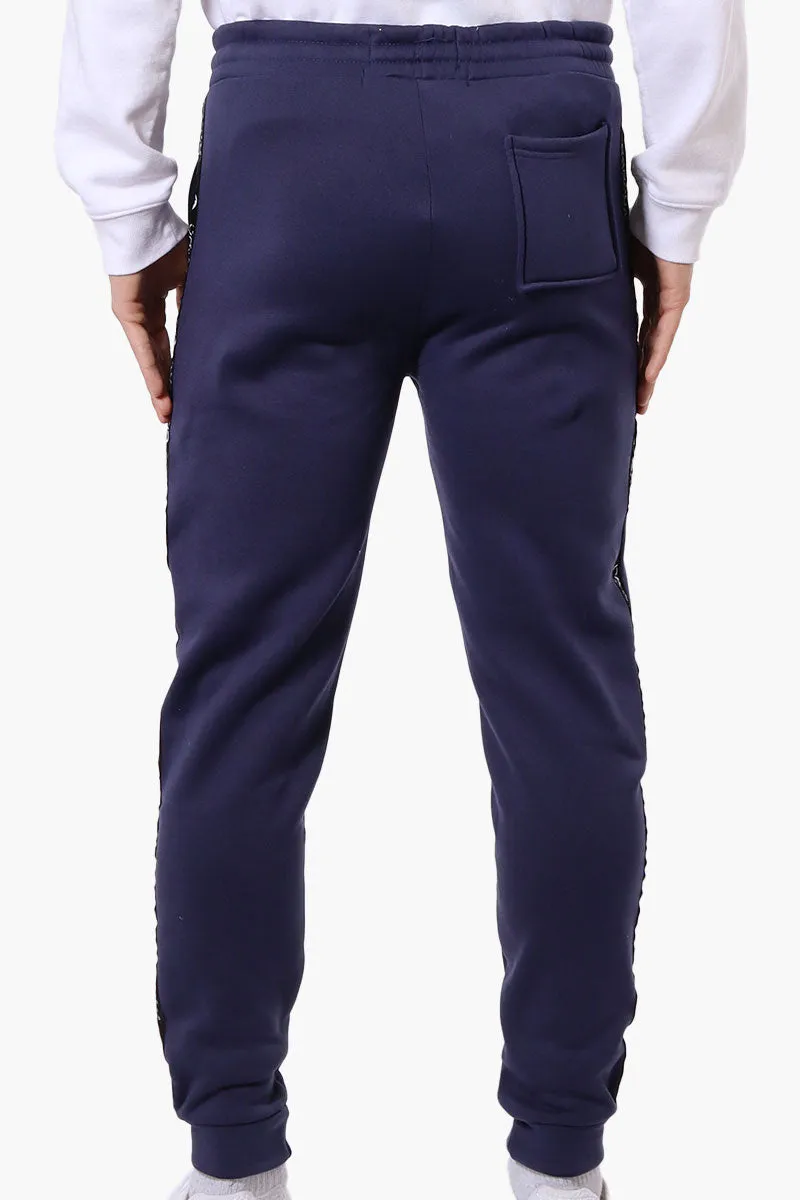 Canada Weather Gear Side Detail Tie Waist Joggers - Navy