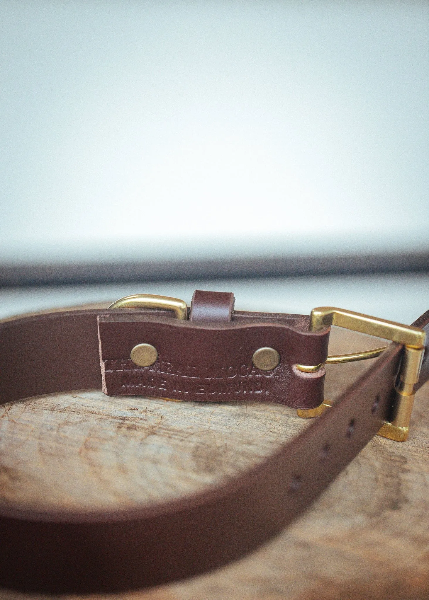 Classic Dog Collar - 30mm - Burgundy