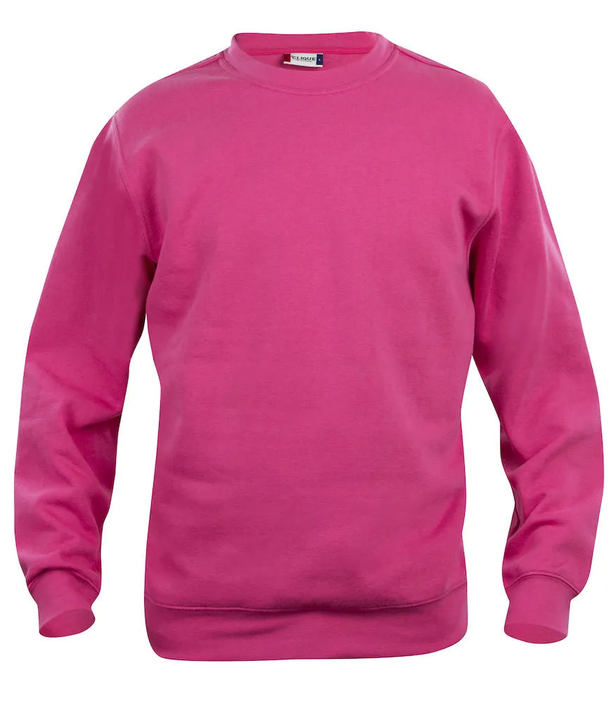 Clique Basic Roundneck Sweatshirt | Junior Sweater | Durable | Soft | 8 Colours | Ages 3-14