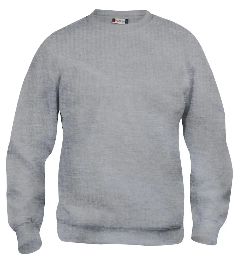Clique Basic Roundneck Sweatshirt | Junior Sweater | Durable | Soft | 8 Colours | Ages 3-14