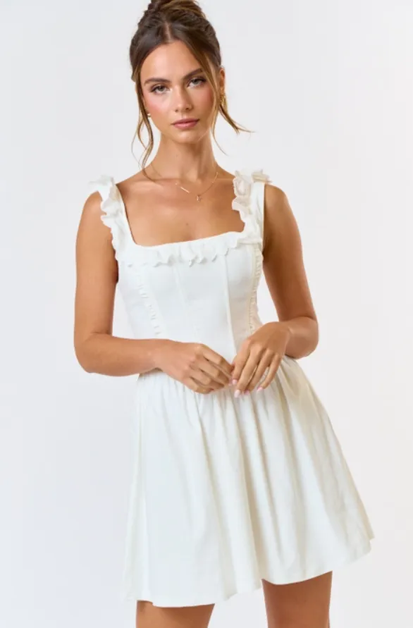Corset Babydoll Mini Dress