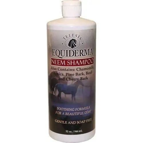 Equiderma Neem & Arnica Shampoo for Horses 32 oz.