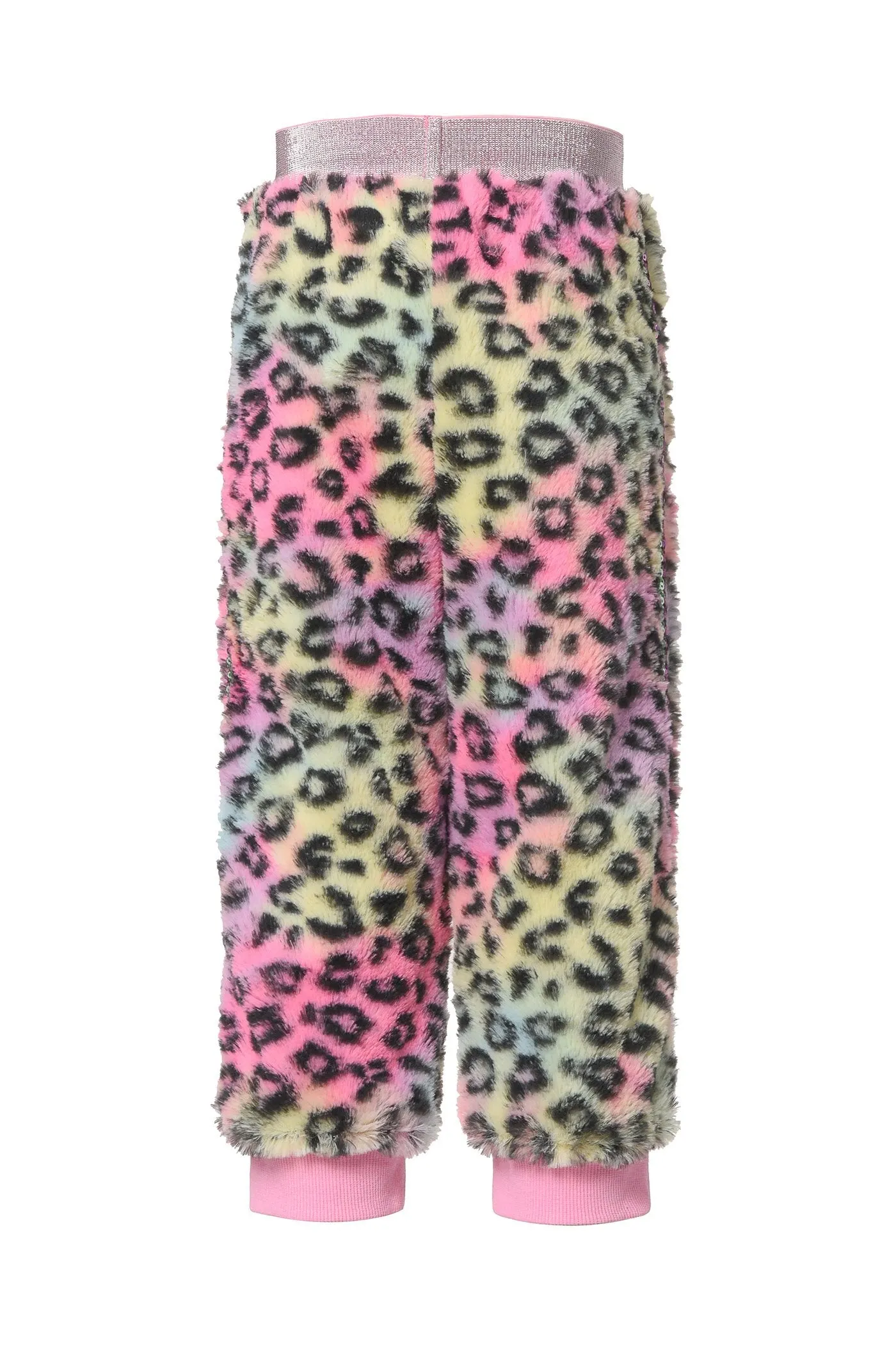 FAUX FUR JOGGERS (B27301)