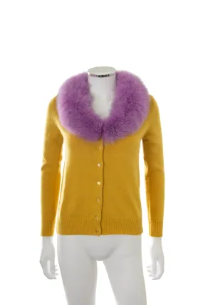Fur Cardigan