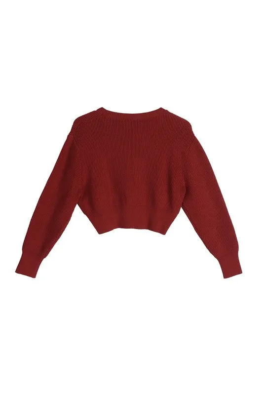 GIVE IN TO ME SWEATER SET