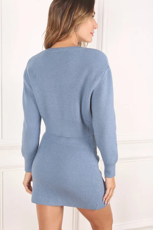 GIVE IN TO ME SWEATER SET