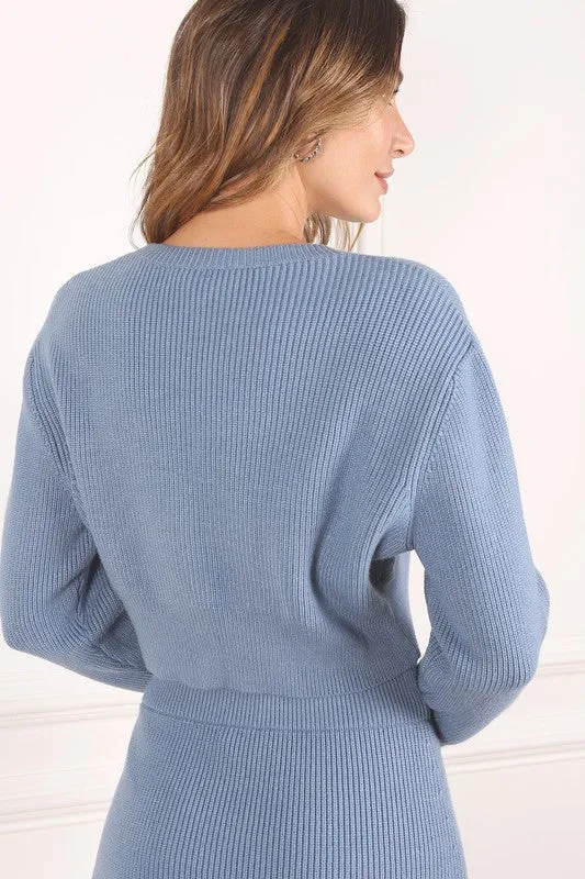 GIVE IN TO ME SWEATER SET