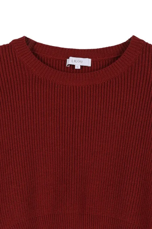 GIVE IN TO ME SWEATER SET