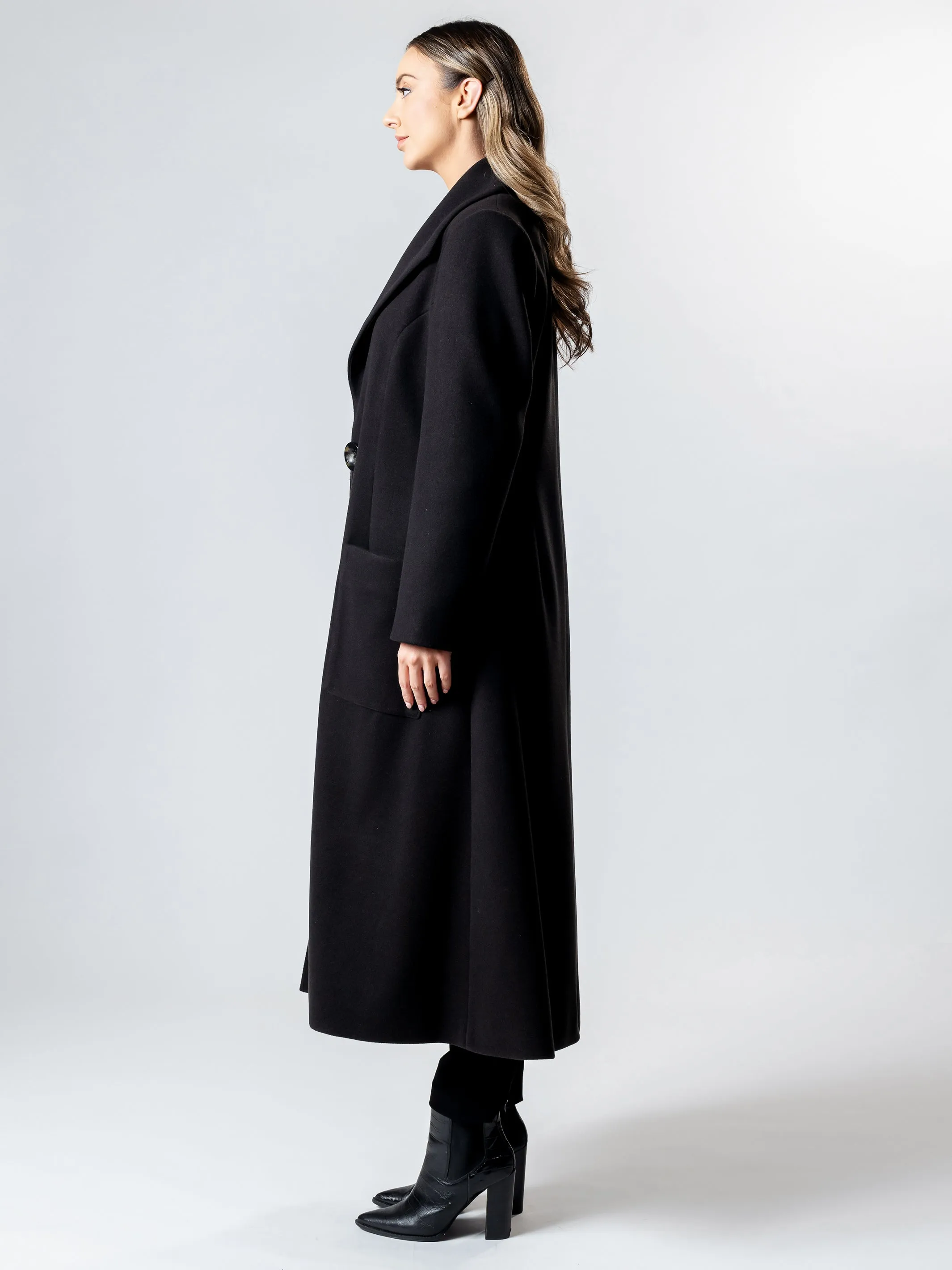 GLASGOW Longline Collared Coat