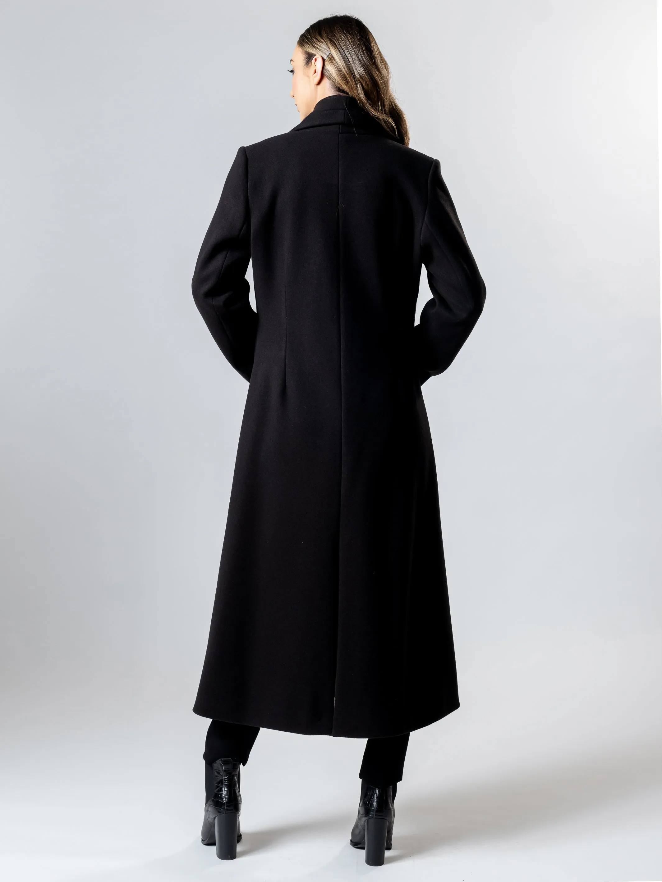 GLASGOW Longline Collared Coat