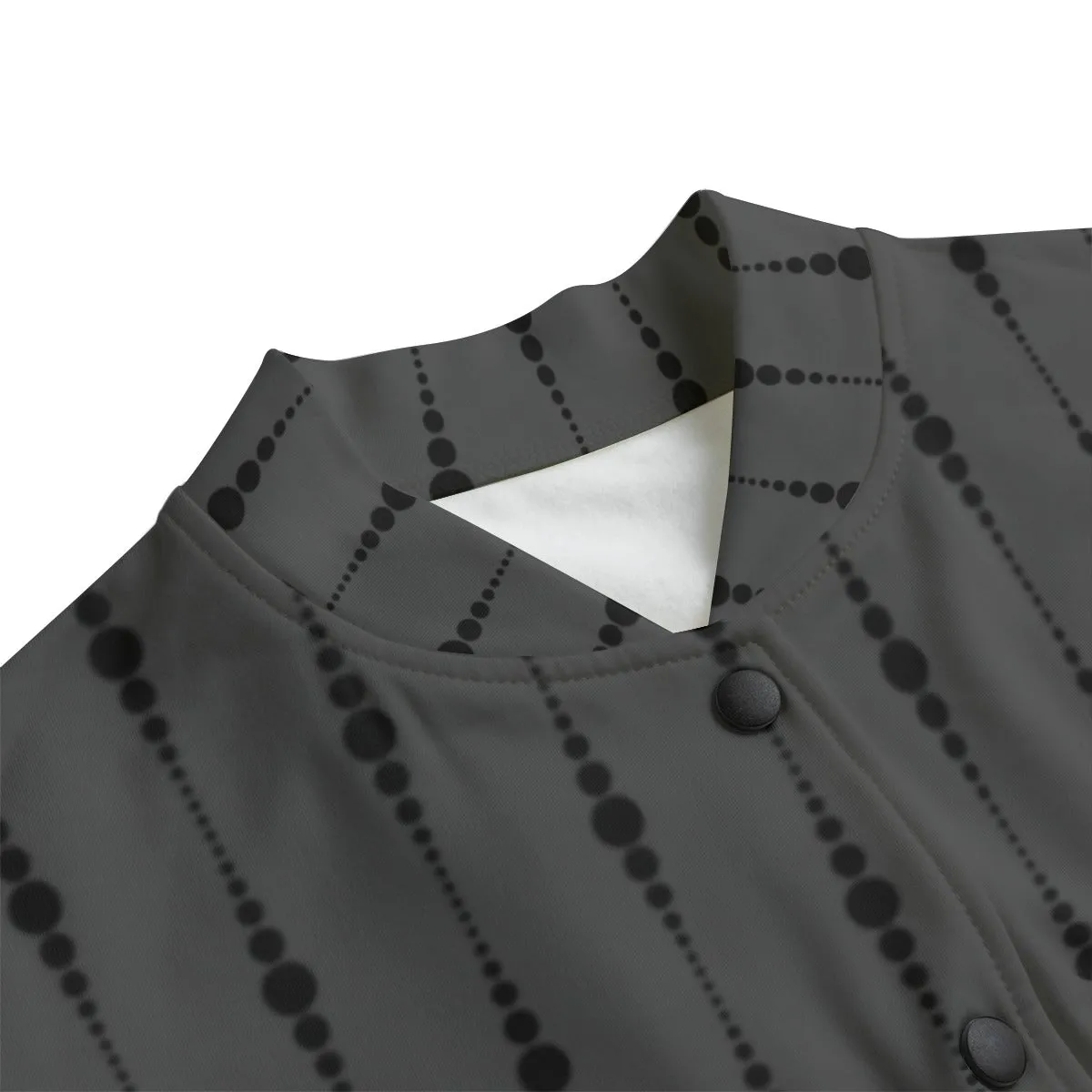 Gray And Black Women's Long Jerseys