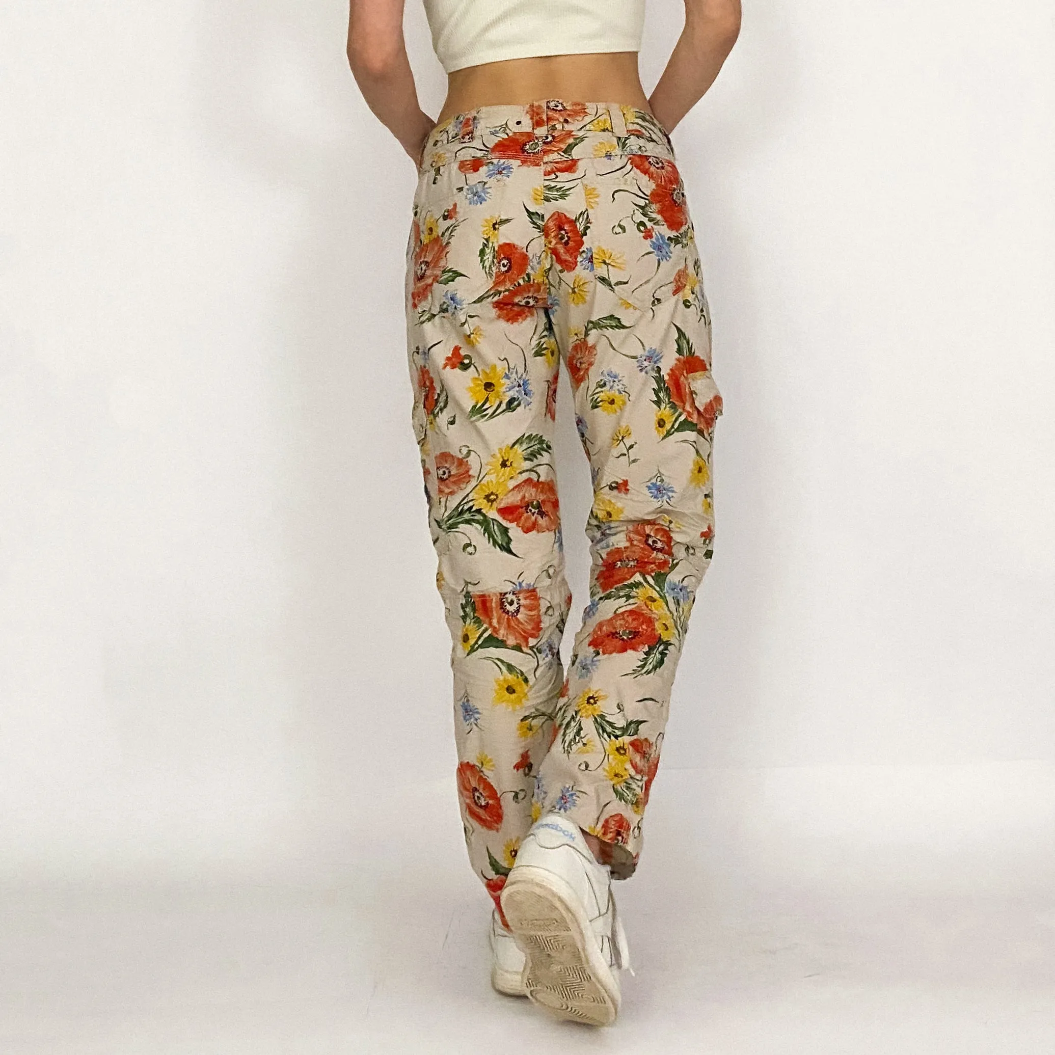 Hei Hei Floral Cargos