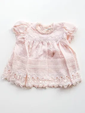 Heirloom Silk Baby Dress