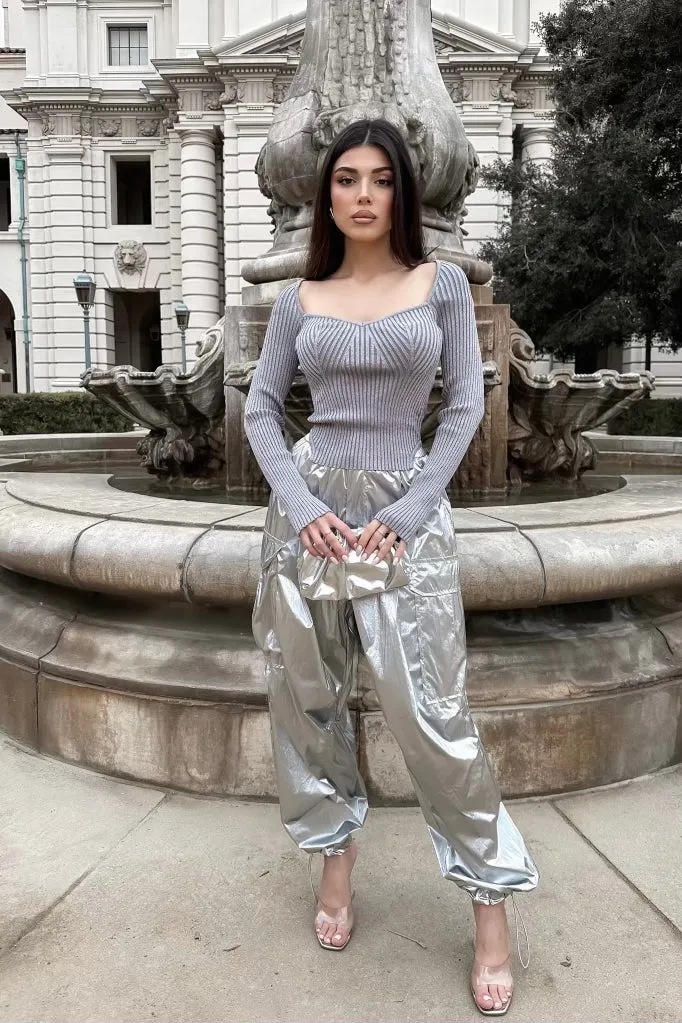 Karina Metallic Pants
