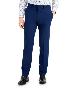 Kenneth Cole Reaction Mens Slim fit Dress Pants 34 / 32 Blue