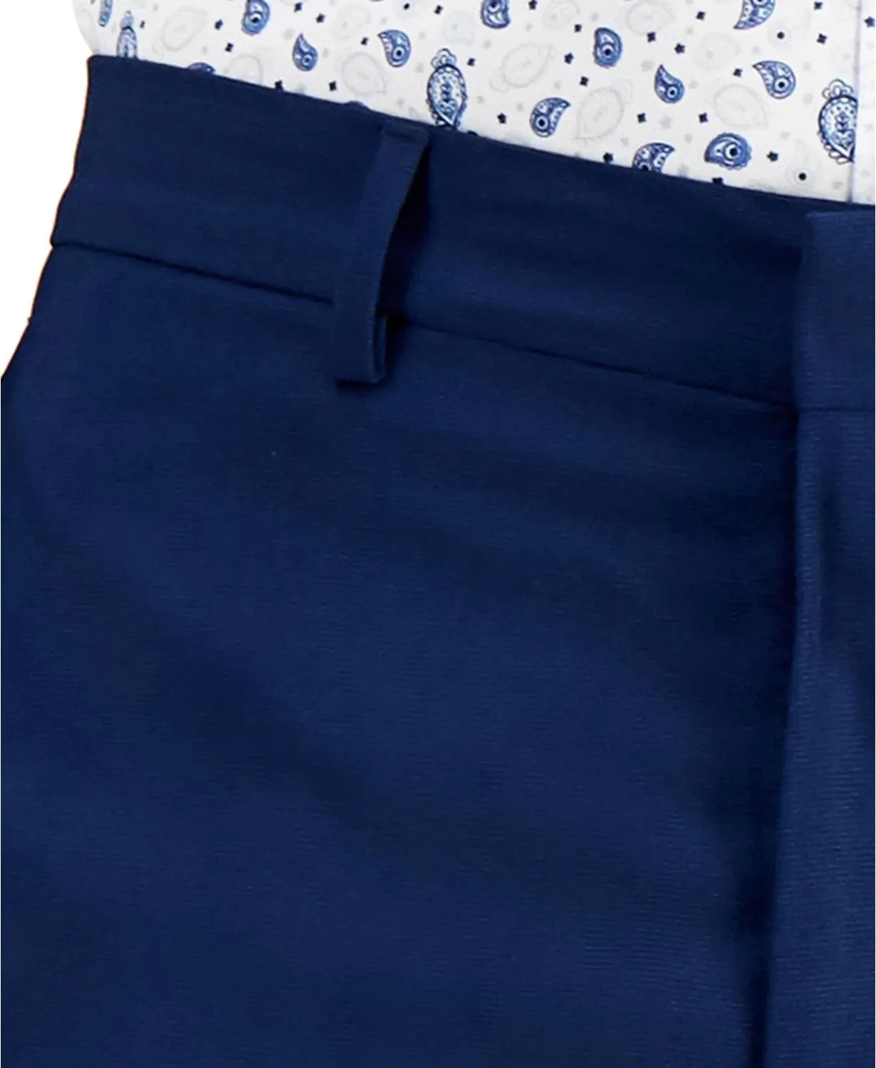 Kenneth Cole Reaction Mens Slim fit Dress Pants 34 / 32 Blue