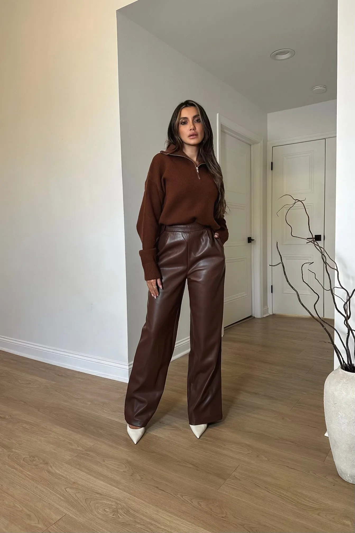 Maurie Leather Pants
