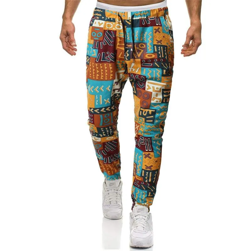 Men's African Style Joggers Sweatpants
