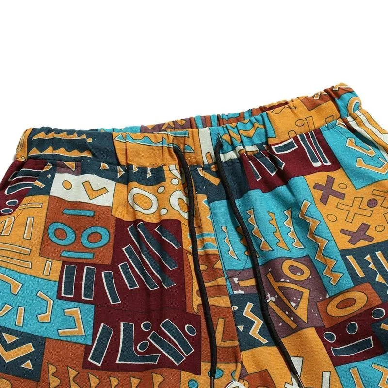 Men's African Style Joggers Sweatpants