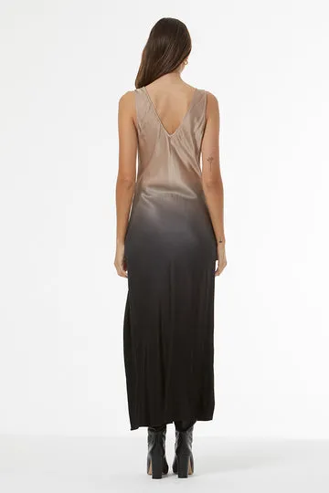 Morgan Dress - Shiitake Ombre