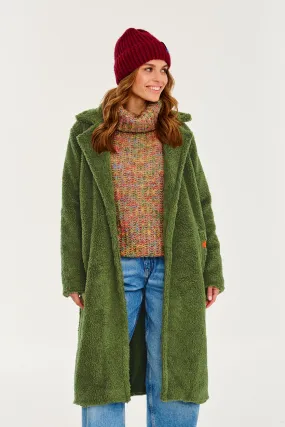 Mossy Touch Teddy Coat