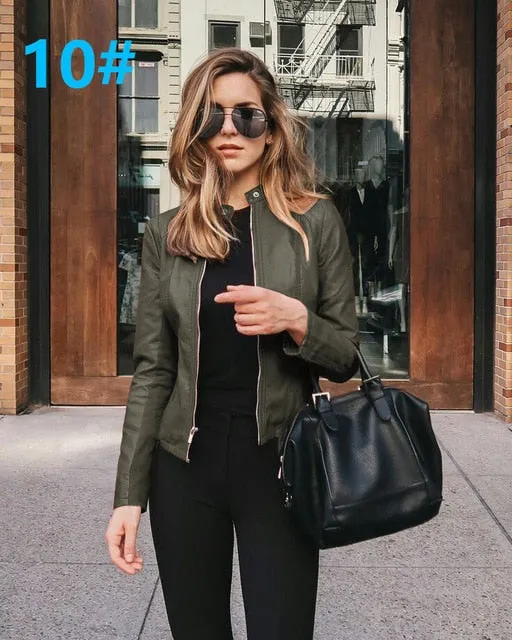 NEDEINS Winter Jacket Women Coat PU Leather Fashion Long Sleeve Coat Thick Warm Female Jacket Coat 2020