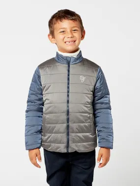 One Friday Blue Puffer Jacket