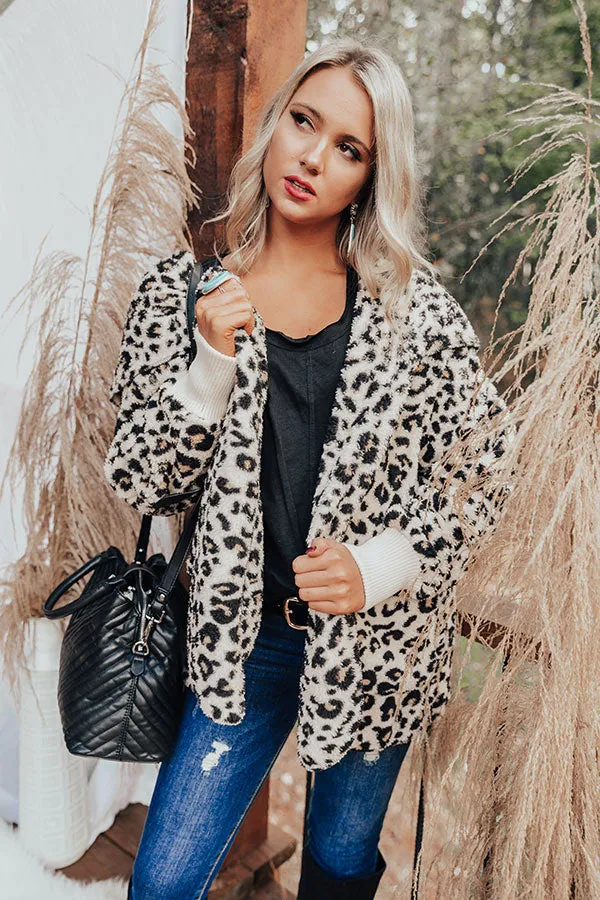 Plush Life Leopard Jacket