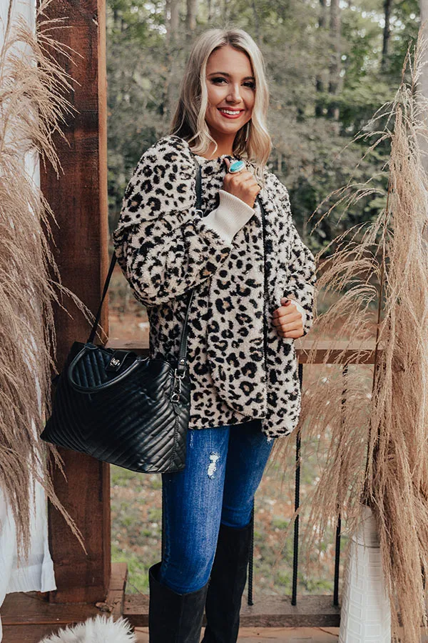 Plush Life Leopard Jacket