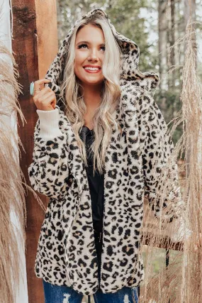 Plush Life Leopard Jacket