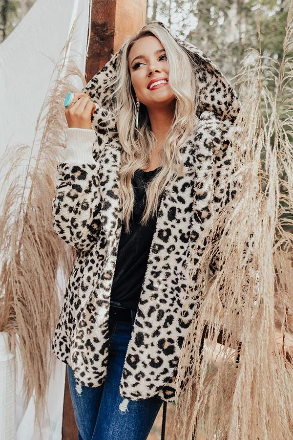 Plush Life Leopard Jacket