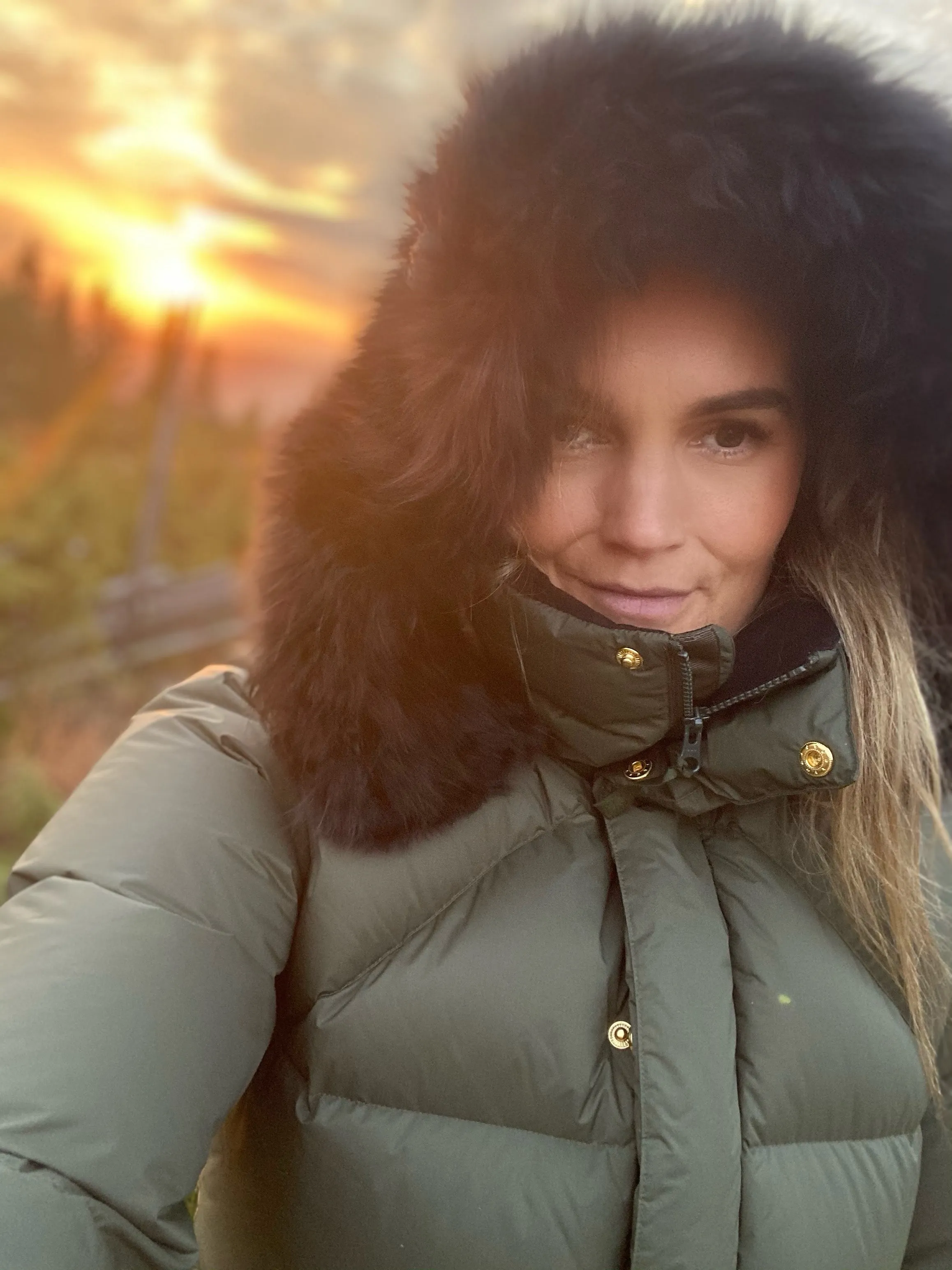 Polaris Down Coat - Forest Night