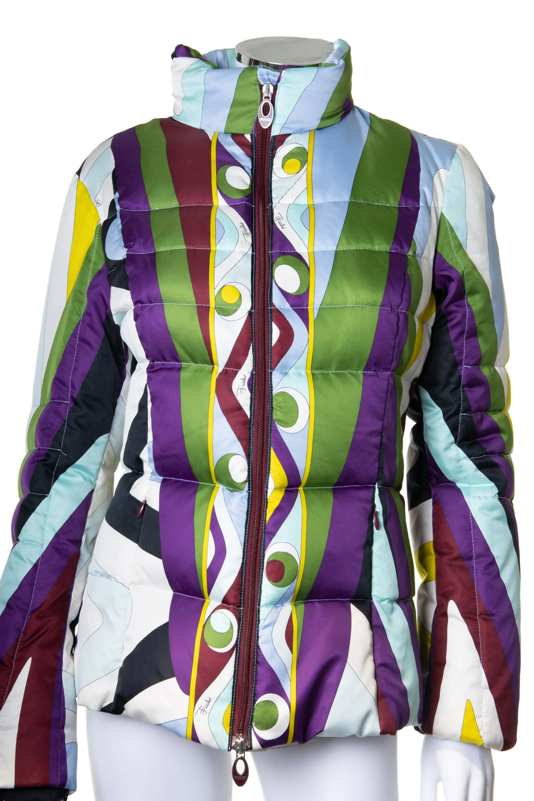 Pucci Print Puffer Jacket