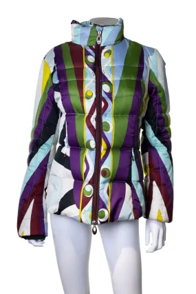 Pucci Print Puffer Jacket