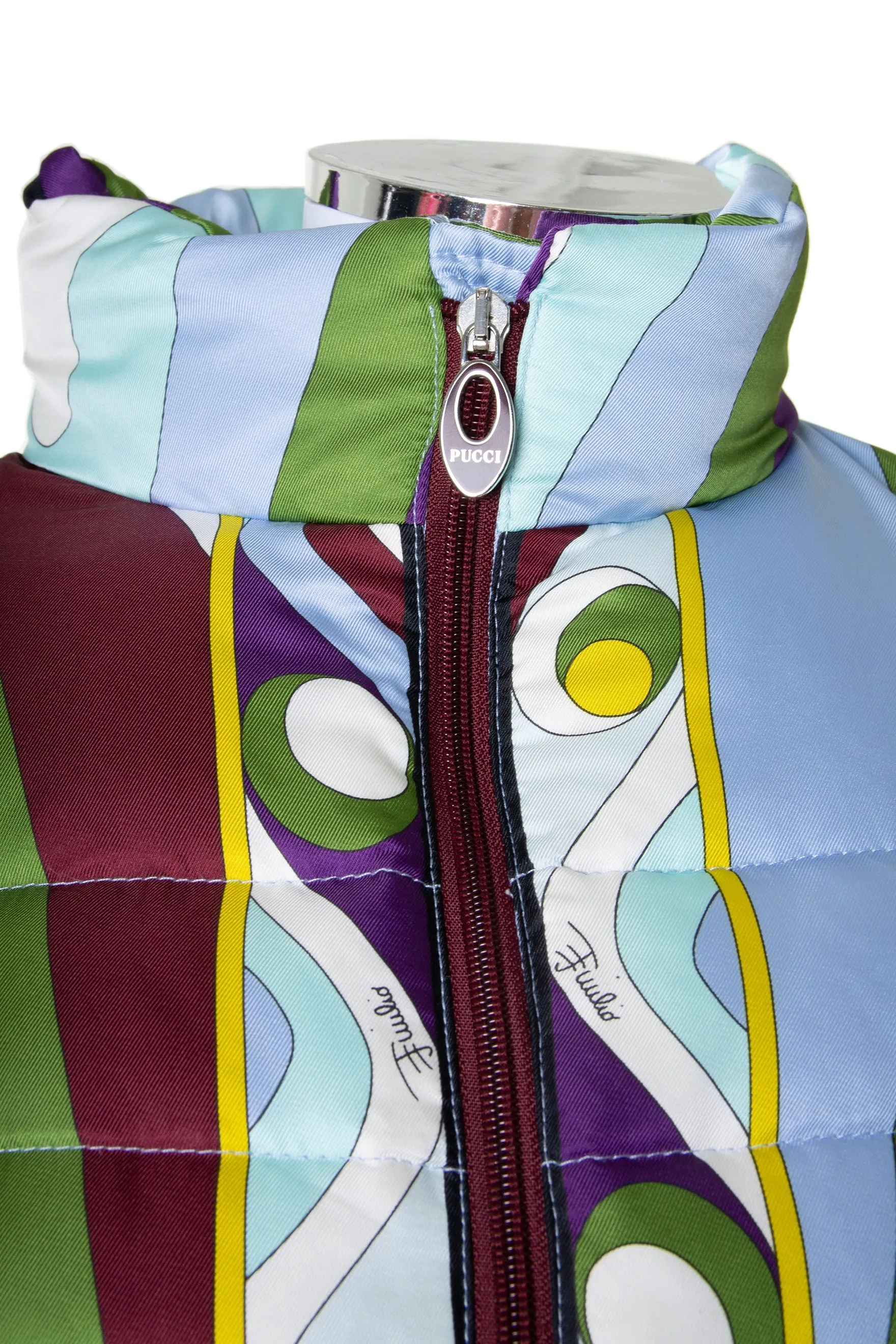 Pucci Print Puffer Jacket