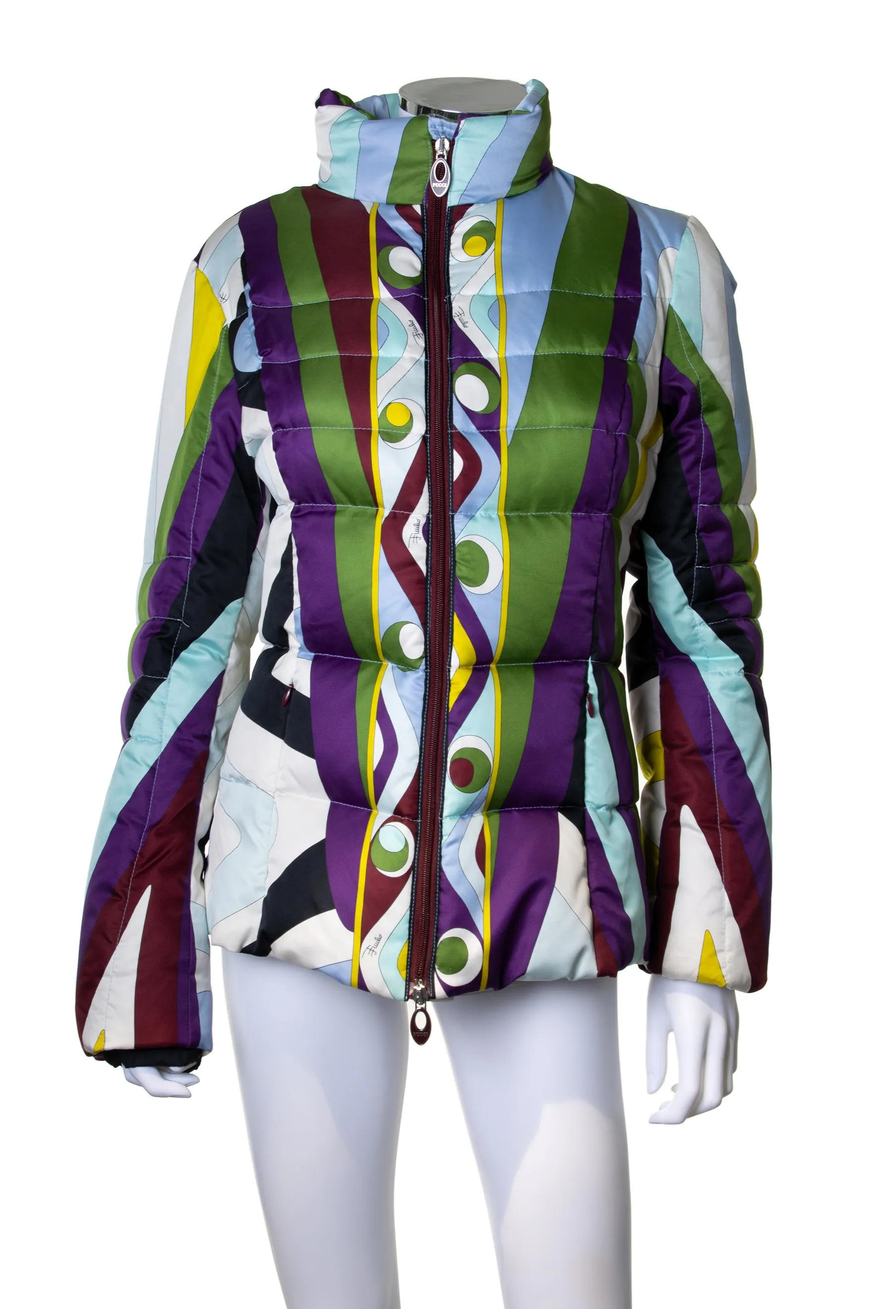 Pucci Print Puffer Jacket