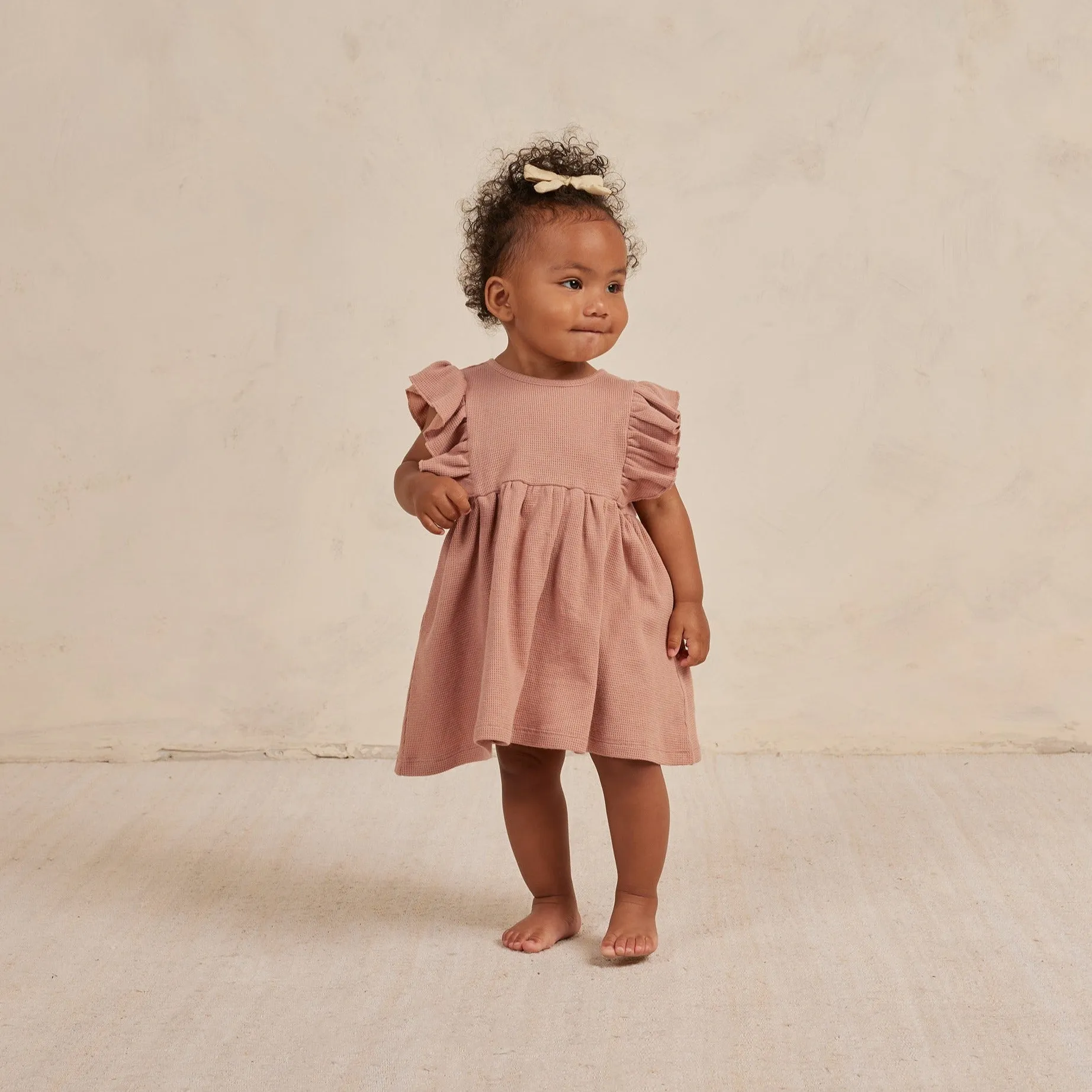 Quincy Mae - Daisy Dress (Rose) 12-18M