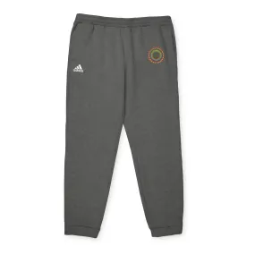 Rainbow Mandala Adidas Fleece Joggers