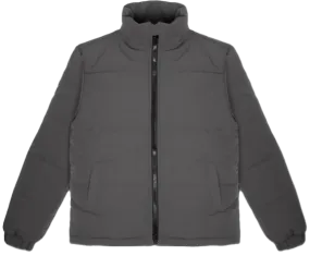 RICHIE LE NYLON PUFFER JACKET GREY - RLC-319