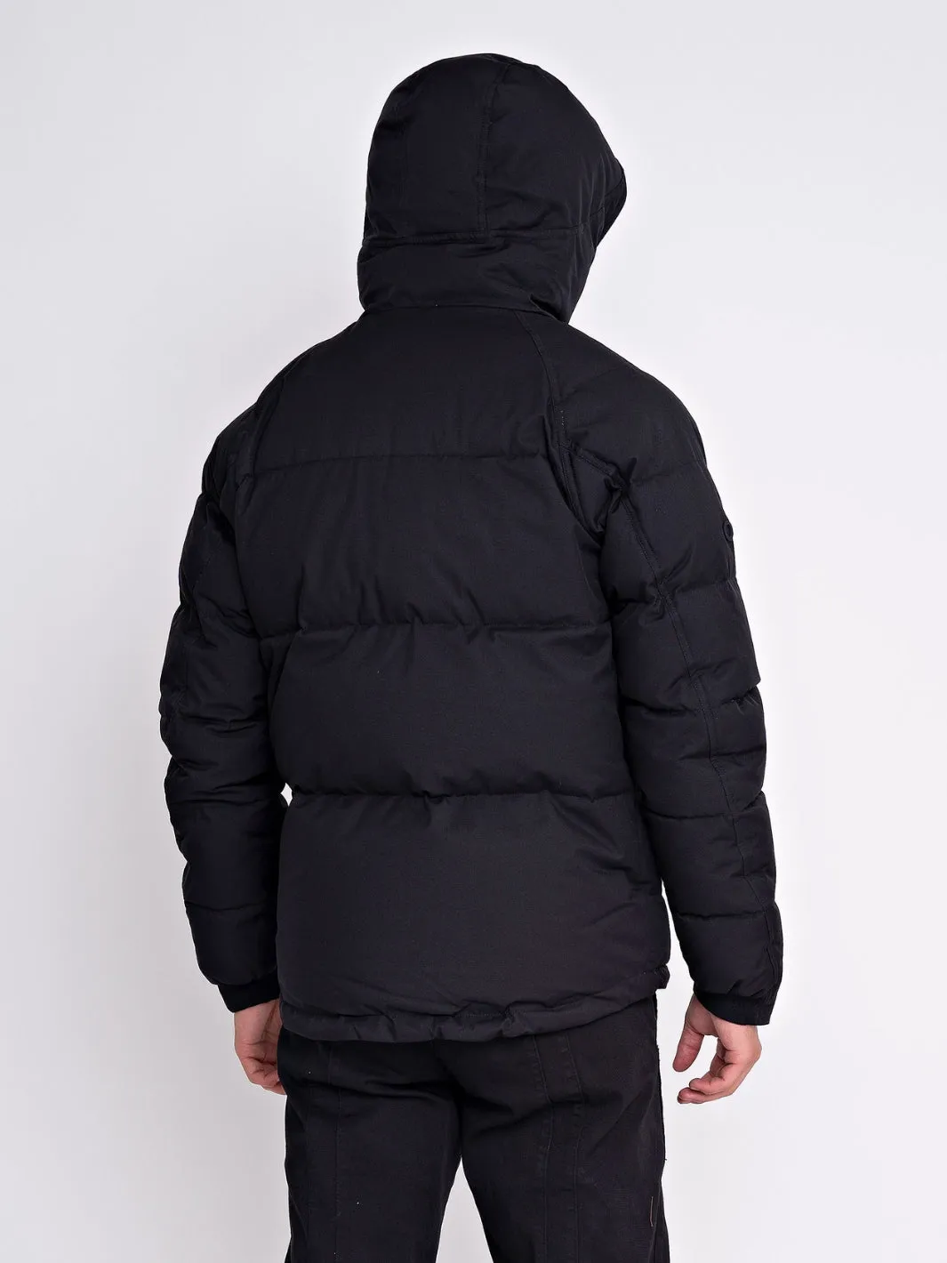 RICKY PUFFER JACKET Sort