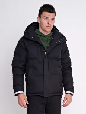 RICKY PUFFER JACKET Sort