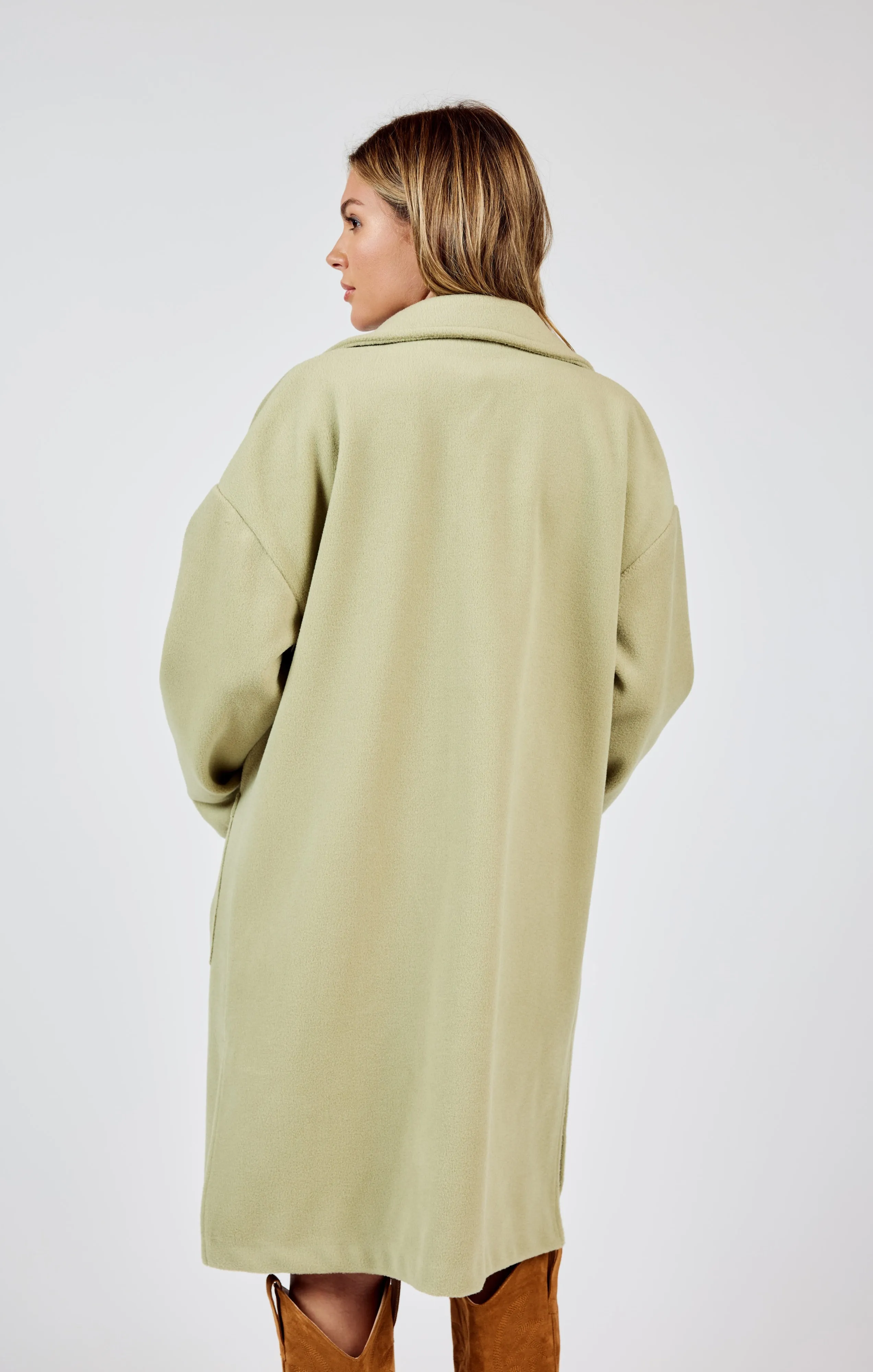 Sadie & Sage Sharon Buttoned Long Coat